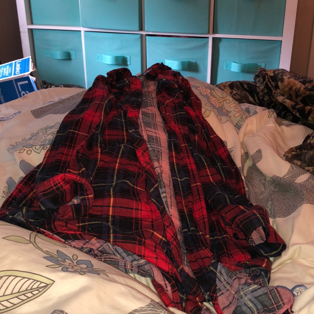 Flannel dress